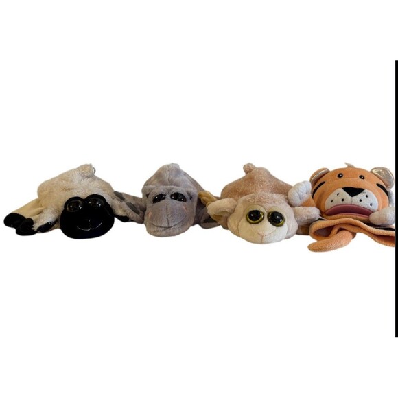 Hand Puppets Lot Of 22 Animals Vintage & Modern Clifford Cat Dog - Picture 5 of 7